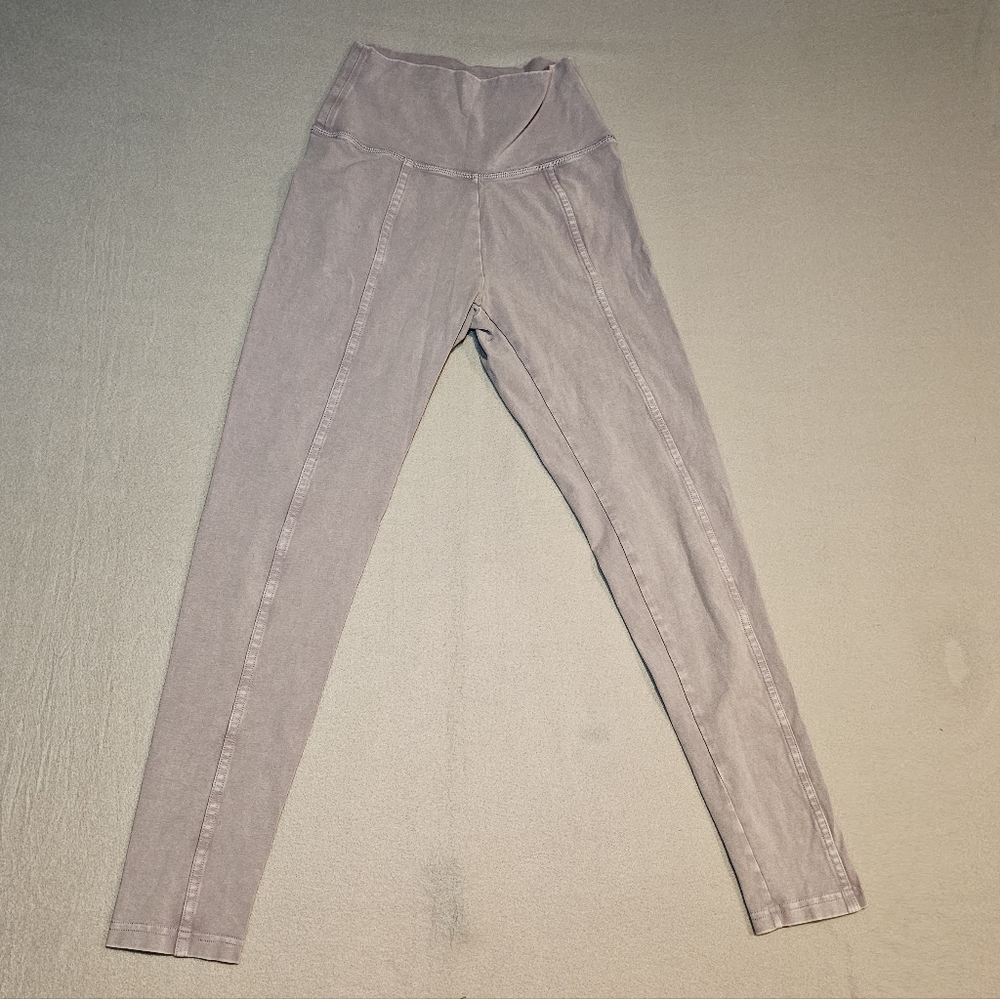 Aerie‎ High-Waisted Light Gray Soft Leggings Size S
